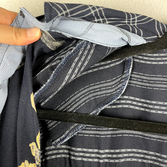 Carole Little Jacket Womens 14W Floral Mixed Print Media Art to Wear Artsy - Picture 9 of 16